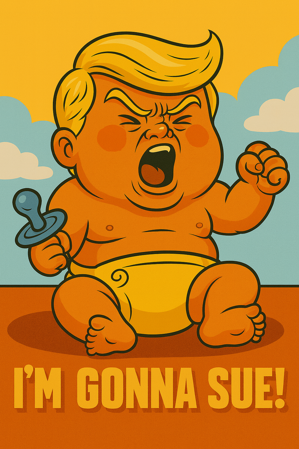 Screaming Baby Trump