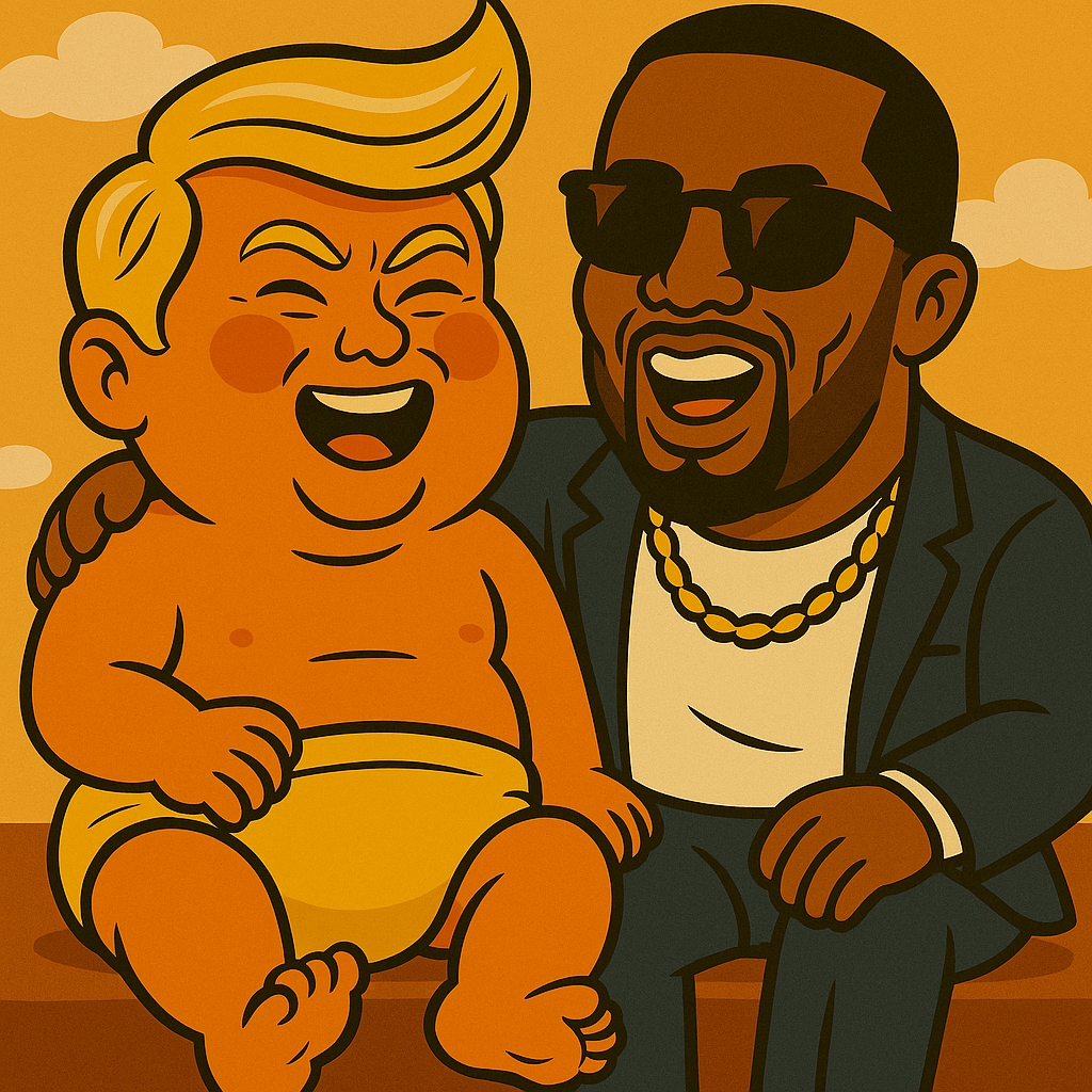 Baby Trump and Diddy