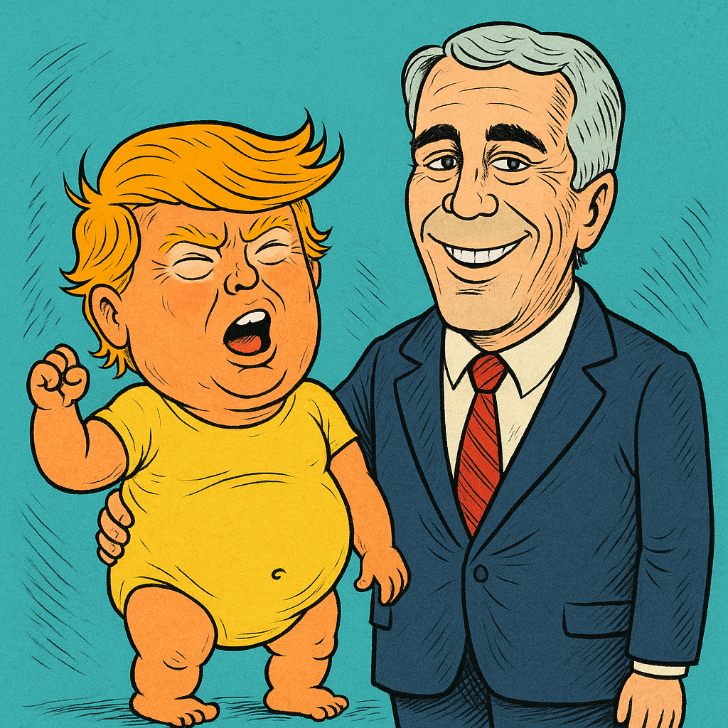 Baby Trump and Epstein